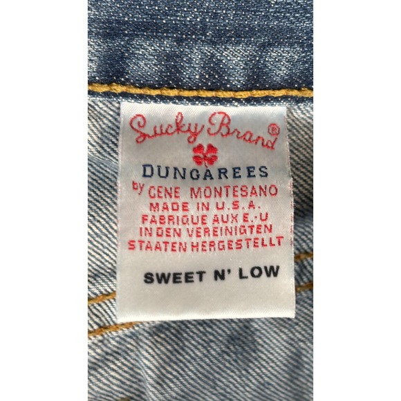 Lucky Brand Dungarees Jeans Womens 6 28 Sweet N' Low Bootcut USA Low Rise Y2K - Picture 5 of 15